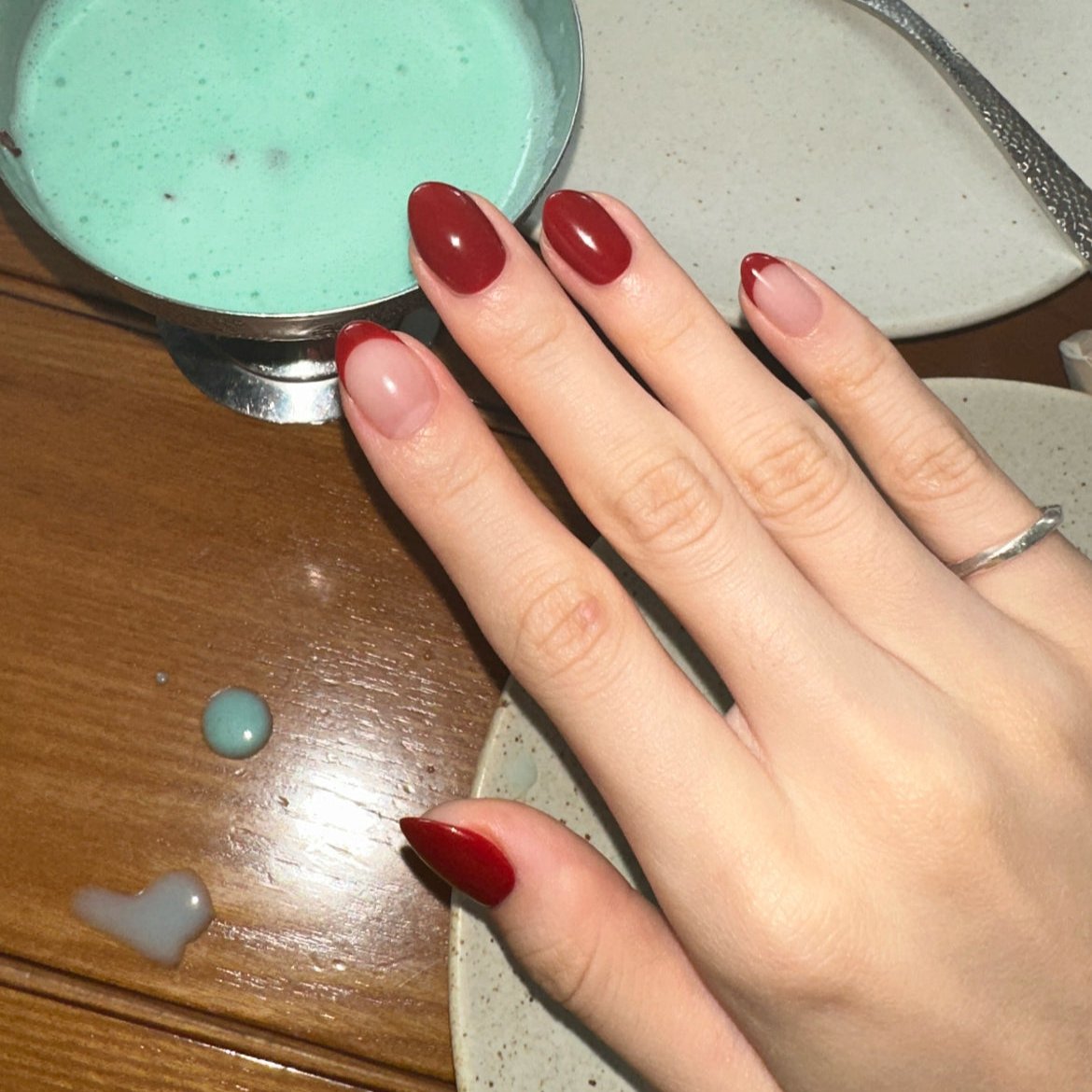 Nail Clearance Acrylic Handmade Reusable Press On Nails Red Collection