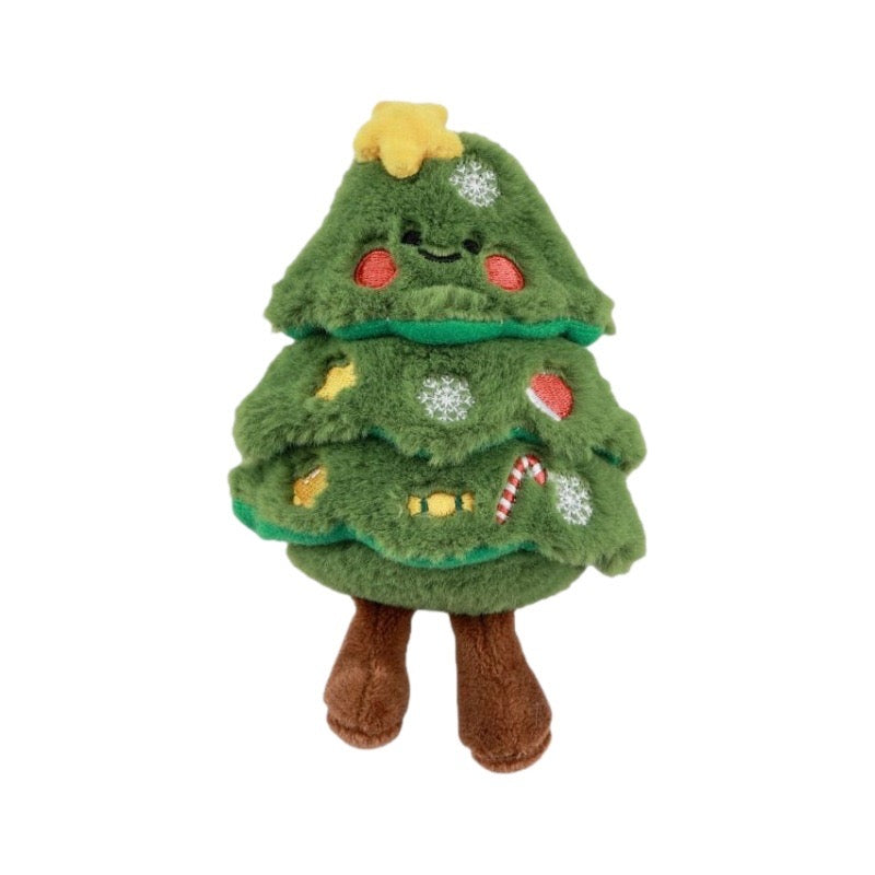 151-Enchanted Evergreen Christmas Tree Plush Keychain