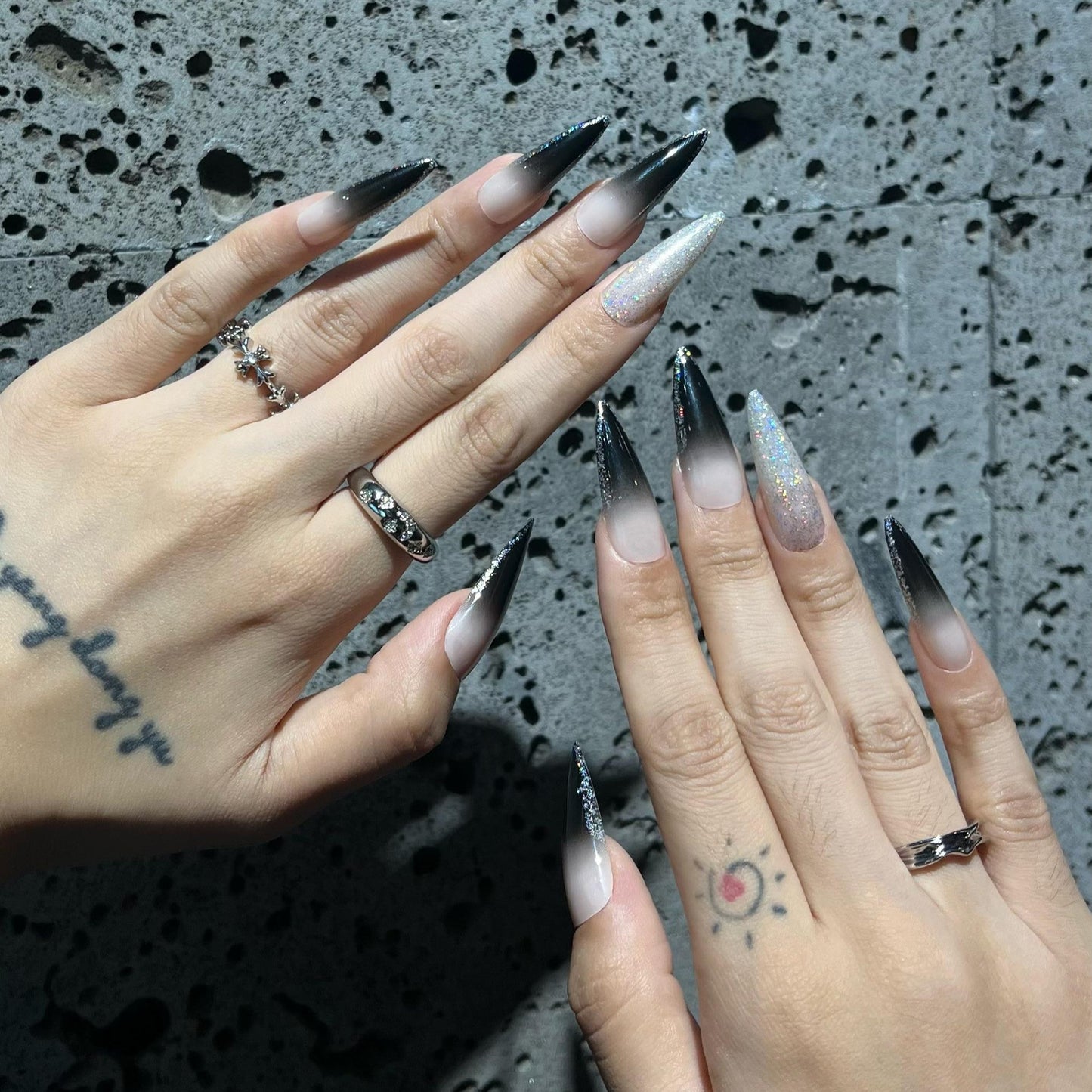 Nail Clearance Long Press on False Nails 24PCS