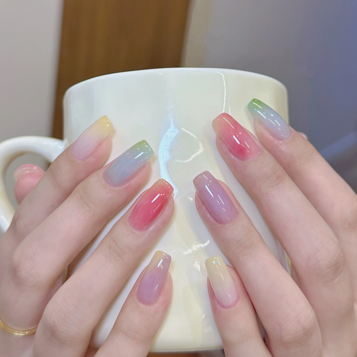 Nail Clearance Acrylic Handmade Reusable Press On Nails Spring & Summer Collection #2