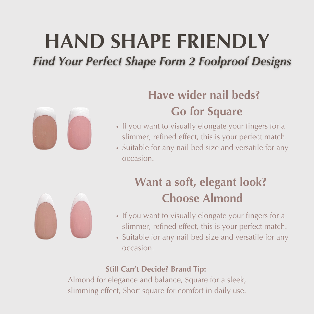 Nude&Pink Medium Almond-Lulou Classic White French Tip Press On Nails Glueless Easy Apply Reusable 10PCS - Salon Quality Glueless Fake Nails for Women Trend 2025