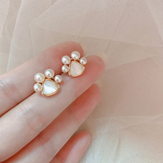 Lulou ルミナス 肉球 スタッドピアス