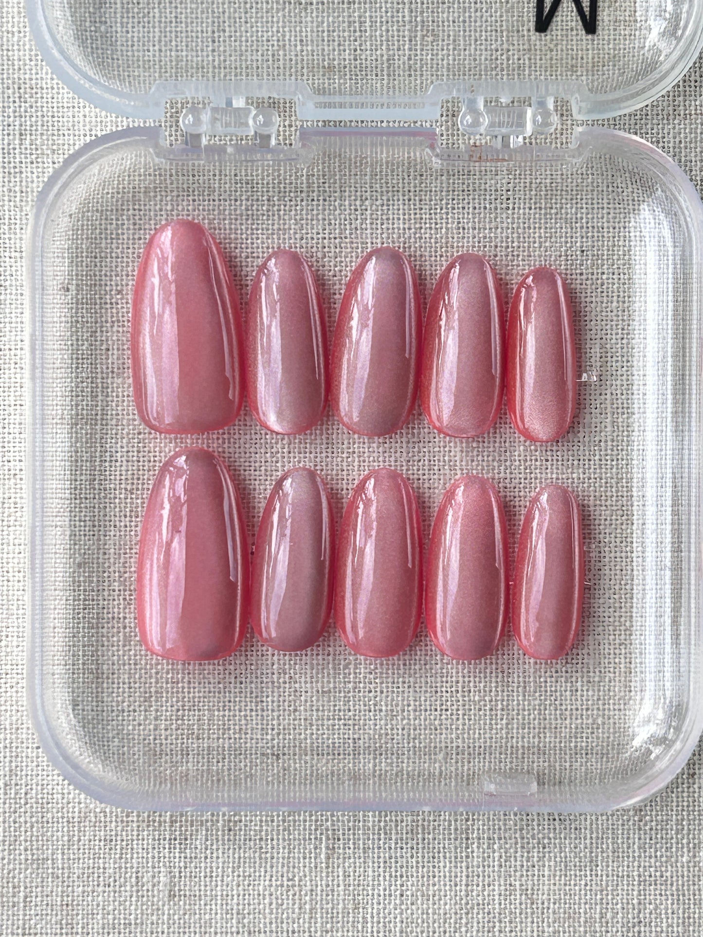 M Size Clearance Press On Nails Mixed Styles Handmade Acrylic Reusable 10 pcs False Nails Daily Vacation Party Dating Wedding Holiday Gift