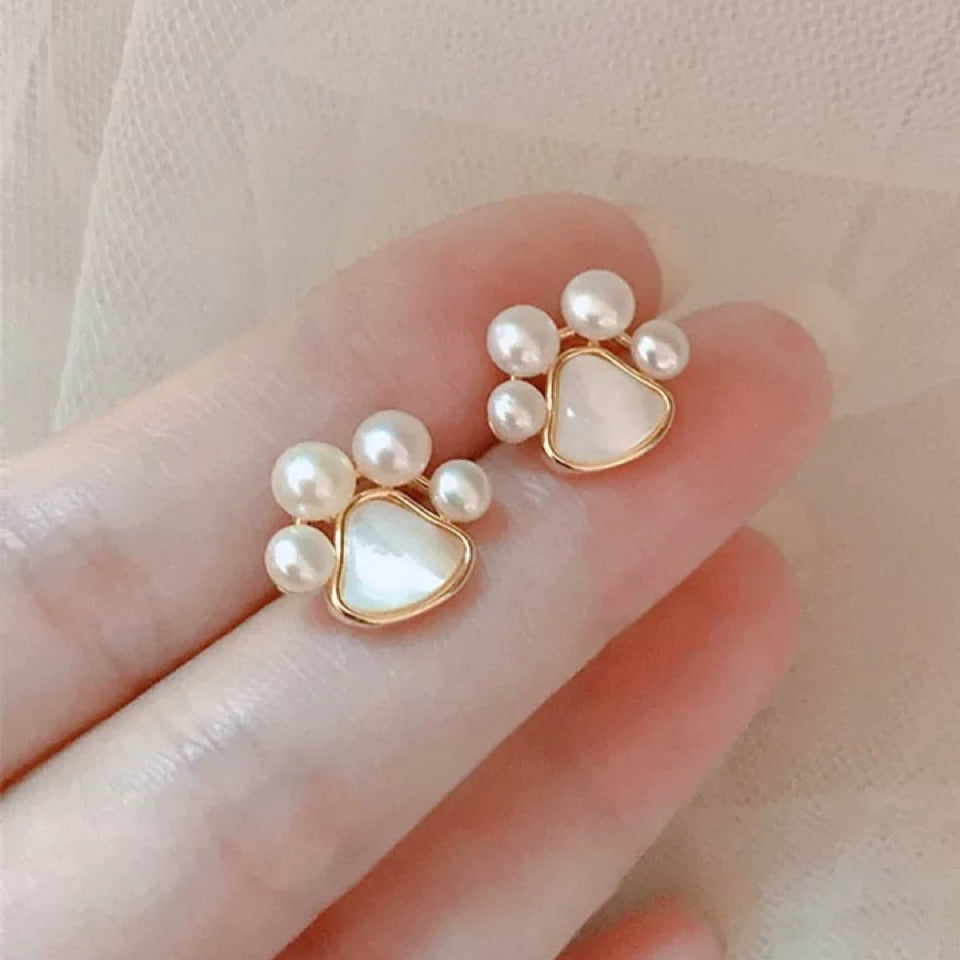 Lulou ルミナス 肉球 スタッドピアス