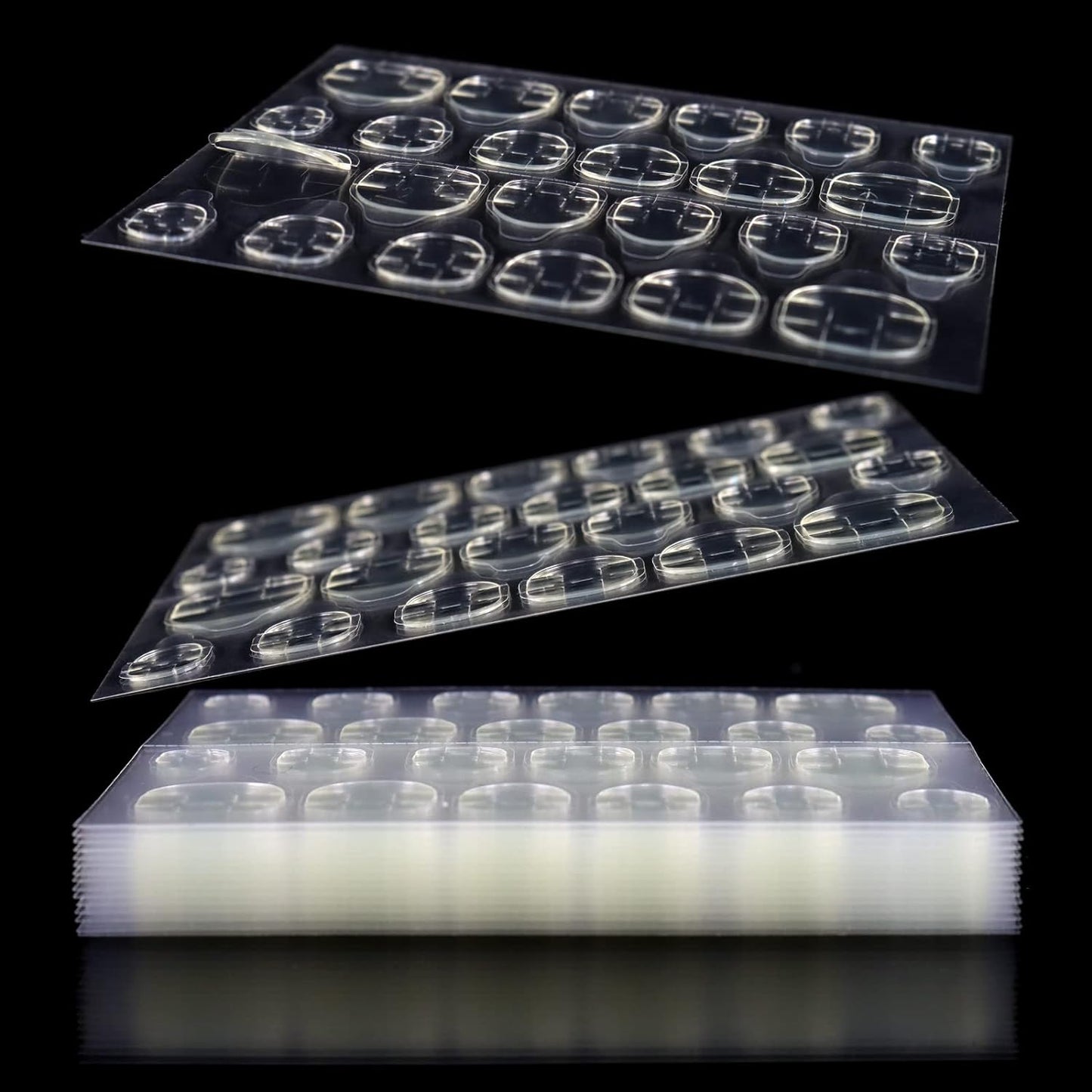 Lulou Double-sided Nail Jelly Sticker Super Sticky Press On Nail Glue