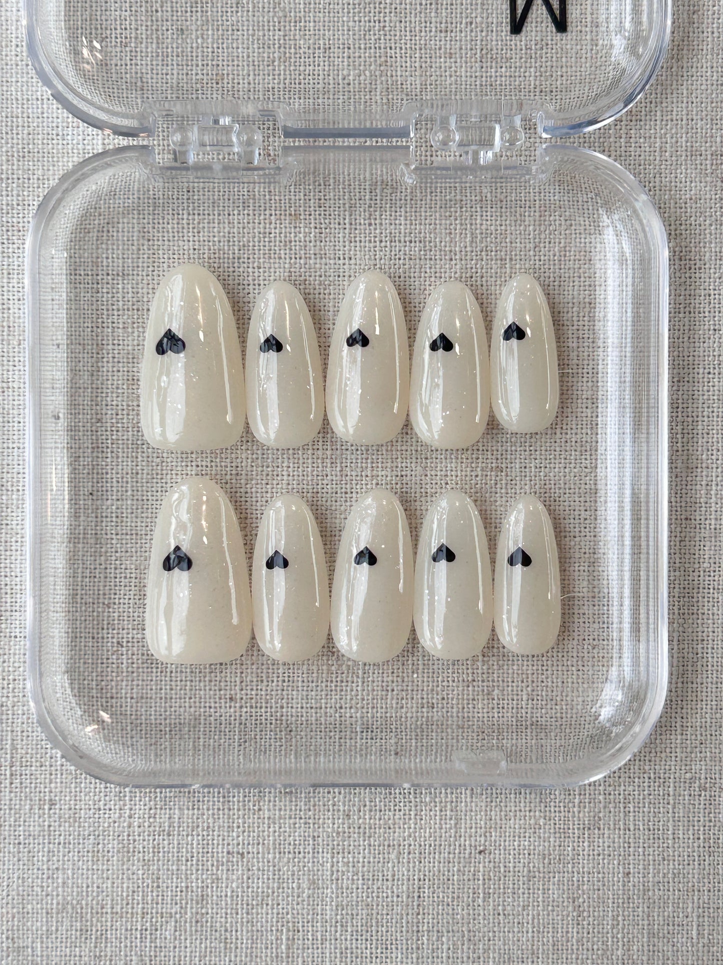 M Size Clearance Press On Nails Mixed Styles Handmade Acrylic Reusable 10 pcs False Nails Daily Vacation Party Dating Wedding Holiday Gift