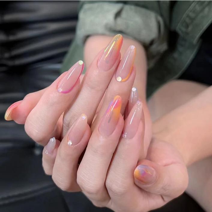 Nail Clearance Acrylic Extra Length Long Reusable Press On Nails Vacations Gift For Her