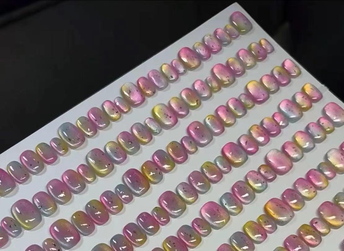 Nail Clearance Acrylic Handmade Reusable Press On Nails Pink Collection