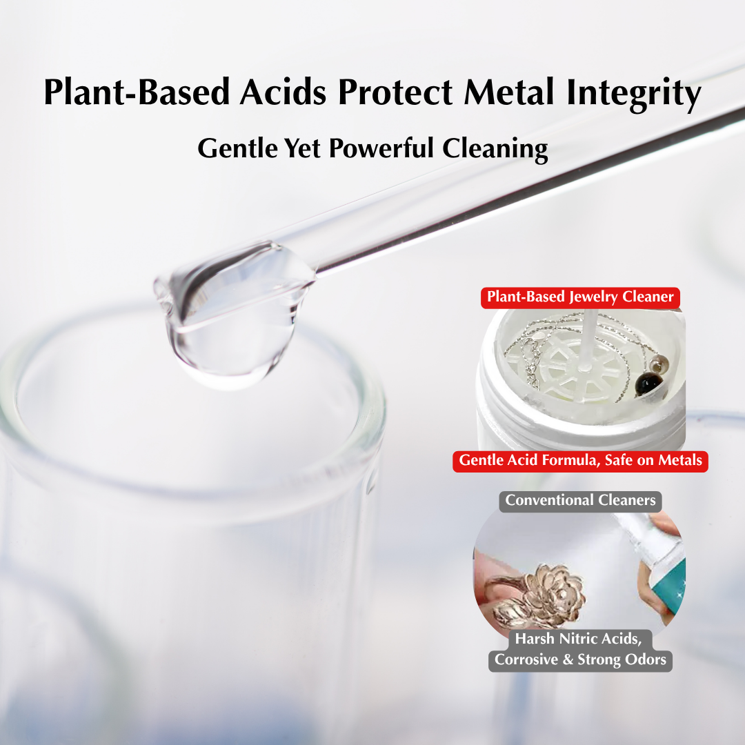 Lulou Pro Premium Jewelry Cleaner 200ML with Built-in Dip Basket Metal Safe Tarnish Remover for Gold Silver Platinum & More Instant Tarnish Removal Brilliance Restoration Gift The Perfect Jewelry Care Gift