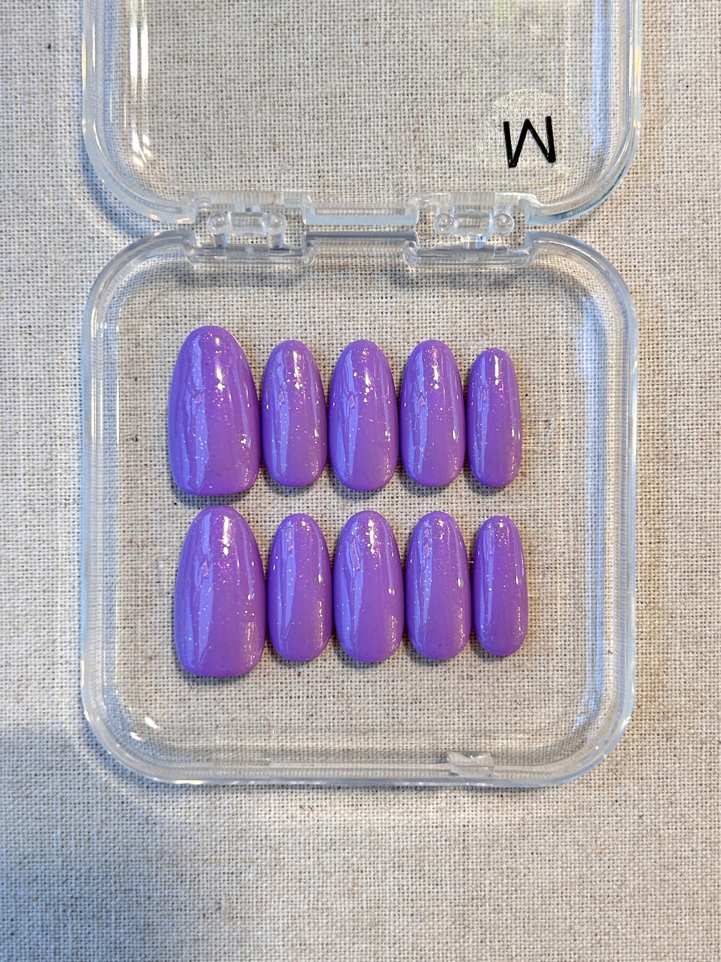M Size Clearance Press On Nails Mixed Styles Handmade Acrylic Reusable 10 pcs False Nails Daily Vacation Party Dating Wedding Holiday Gift
